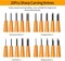 Wood Carving Tools Set - 20 Pcs Wood Carving Knife Set Beginner Whittling Kit with Canvas Case for Adults Children, Carving DIY Wood Carving Kit - Perfect for Beginners and Experts